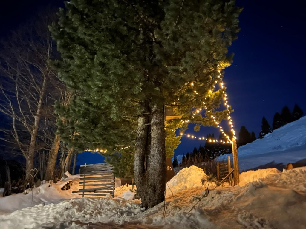 Entspannung nach dem Wintersport: Unsere Sauna im&nbsp;Freien